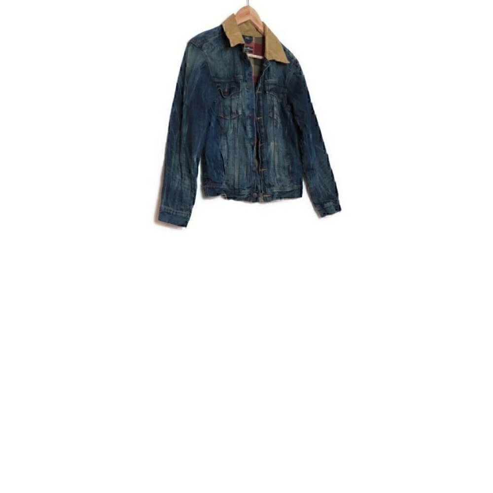 Eddie Bauer Kids Blanket Lined Denim Jacket XL